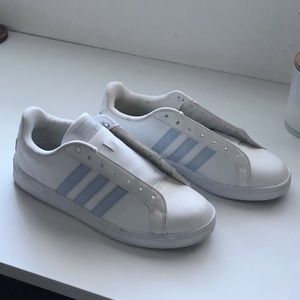 Baby Blue Adidas Sneakers